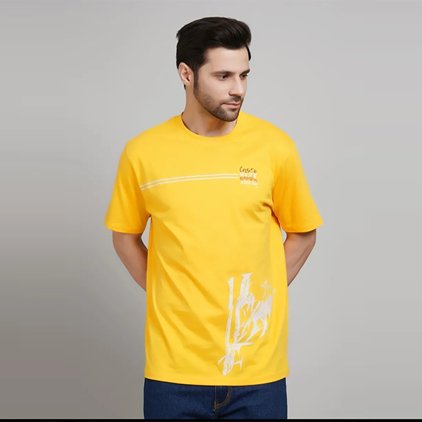 Mens Tshirt (Yellow)