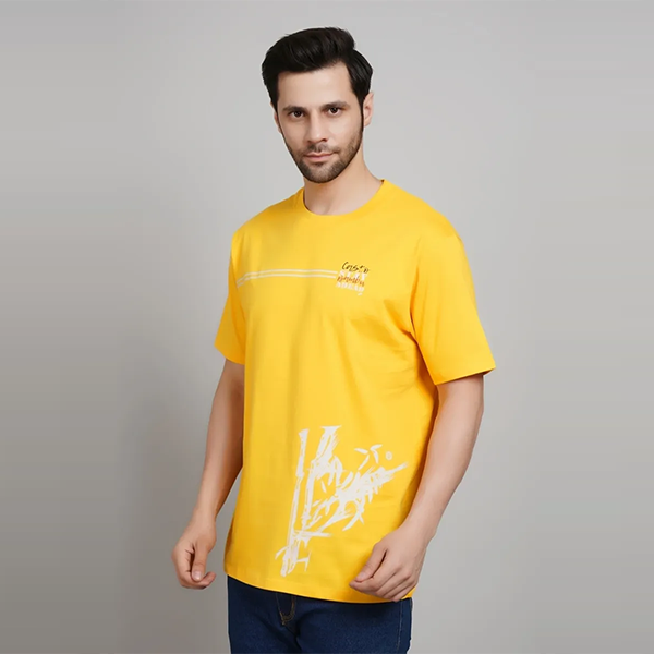 Mens Tshirt (Yellow)